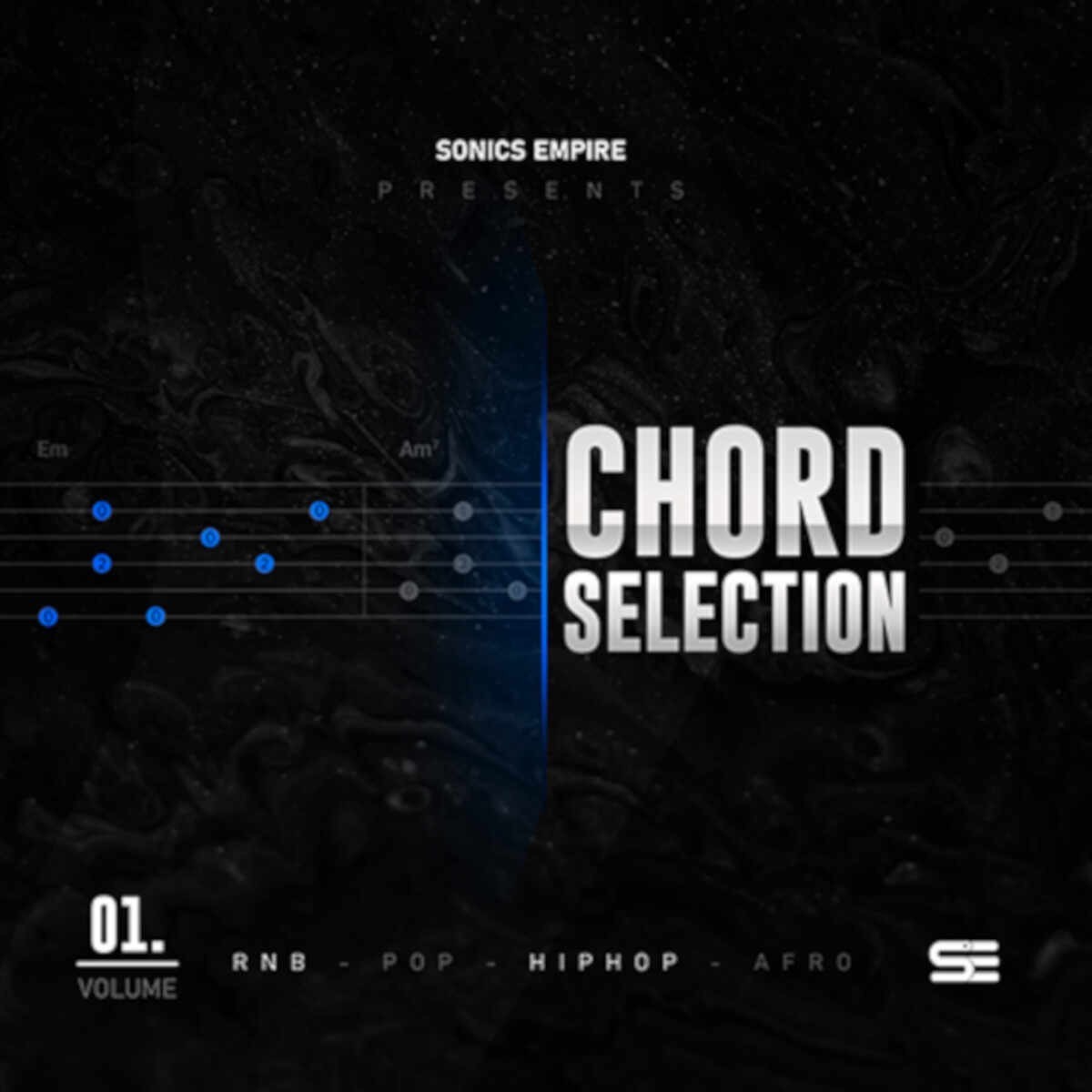 Sonics Empire - CHORD SELECTION V.1 Sample Packs Software GUI Artwork